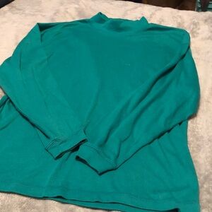 Teal Long Sleeve Women's Top